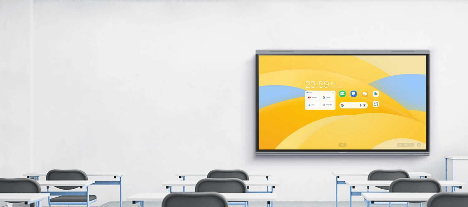 MAXHUB E6530 Série E3 Écran interactif 65" 4K Android 14 EDLA
