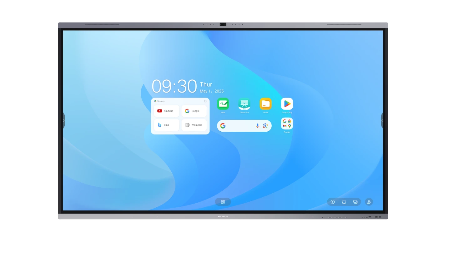 MAXHUB U8640 Série U4  Écran interactif 86" 4K Android 15 EDLA